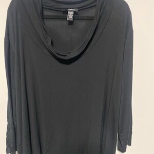 Cable & Gauge Black Blouse
